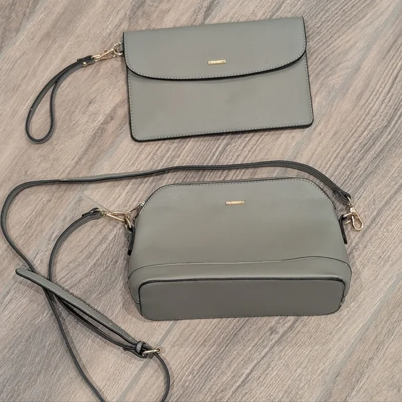 Lovevook Gray Crossbody Bag & Clutch - Picture 2 of 14